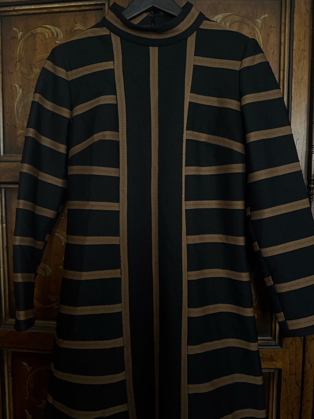 Vintage 1970s Long Sleeve Dress